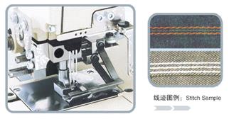 三針雙線(xiàn)鏈?zhǔn)今揎椏p紉機(jī)PZ-8403PSM